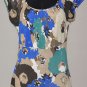 THE LIMITED Women's s/s floral scoop neck shirt SMALL