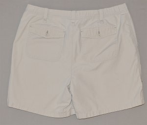 EDDIE BAUER Women's beige adjustable length shorts 8