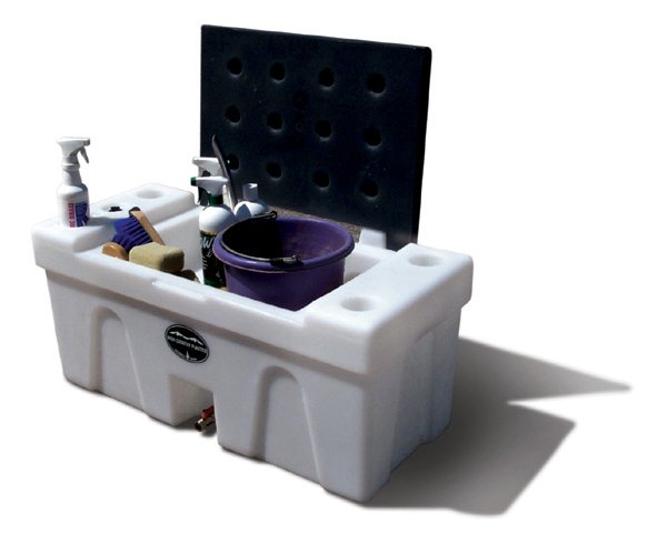 BENCH WATER CADDY Water caddie tank horse trailer High Country Plastics ON SALE