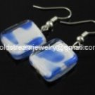 GER098 LAMPWORK GLASS GRID DANGLE EARRINGS 300 PAIRS