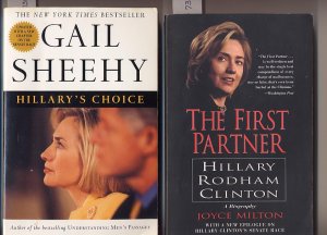 Lot of 2 Hillary Clinton - Hillary's Choice, First Partner SC