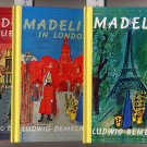 Lot of 3 Madeline,Madeline in London,Madeline's Rescue HC