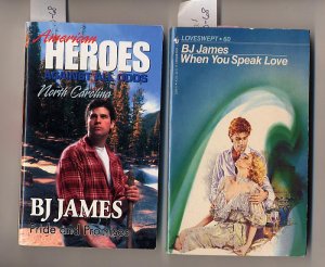 Lot of 2 BJ James When You Speak Love, Pride and Promises PB