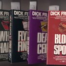 Lot of 4 Dick Francis Blood Sport, Cert, Finish, Hand PB