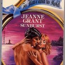 Sunburst by Jeanne Grant To Have and To Hold #14 PB