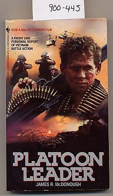 Platoon Leader by James R. McDonough PB