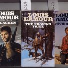 Lot of 3 Callaghen The Proving Trail Kid Rodelo by Louis L'Amour PB