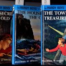 Lot of 3 Hardy Boys Tower Treasure House on the Cliff Secret of the Old Mill HC