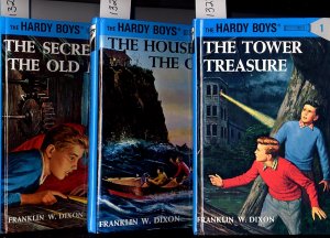 Lot of 3 Hardy Boys Tower Treasure House on the Cliff Secret of the Old Mill HC
