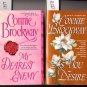 Lot of 2 As You Desire My Dearest Enemy Connie Brockway PB