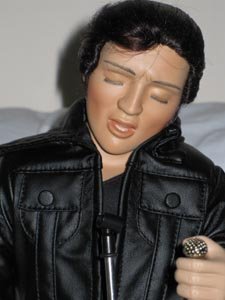 elvis porcelain doll