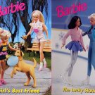 Lot of 2 Barbie Girl's Best Friend and The Lucky Skates HC