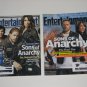 Lot of 2 Sons of Anarchy Entertainment Weekly Back Issues 2013 and 2014