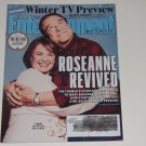 Entertainment Weekly Back Issue Roseanne Barr John Goodman 2018