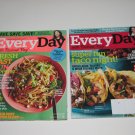 Lot of 2 Every Day with Rachael Ray Magazine Back Issues 2013