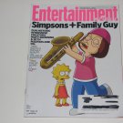 Entertainment Weekly Magazine Simpsons Family Guy Back Issue 2014