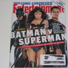 Entertainment Weekly Magazine Batman v Superman 2015 Double Issue