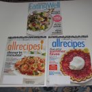 Lot of 2 AllRecipes Magazine April/May 2015 June/July/Aug 2015 Back Issues