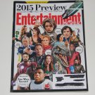 Entertainment Weekly Magazine 2015 Preview Double Issue