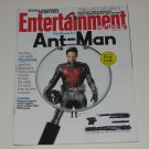 Entertainment Weekly Magazine Paul Rudd Ant-Man 2015 Back Issue