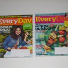 Lot of 2 Every Day with Rachael Ray June July/Aug 2014 Back Issues