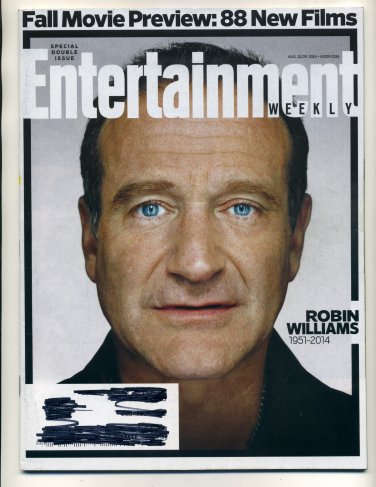 Entertainment Weekly Magazine Robin Williams August 22/29, 2014 Back Issue