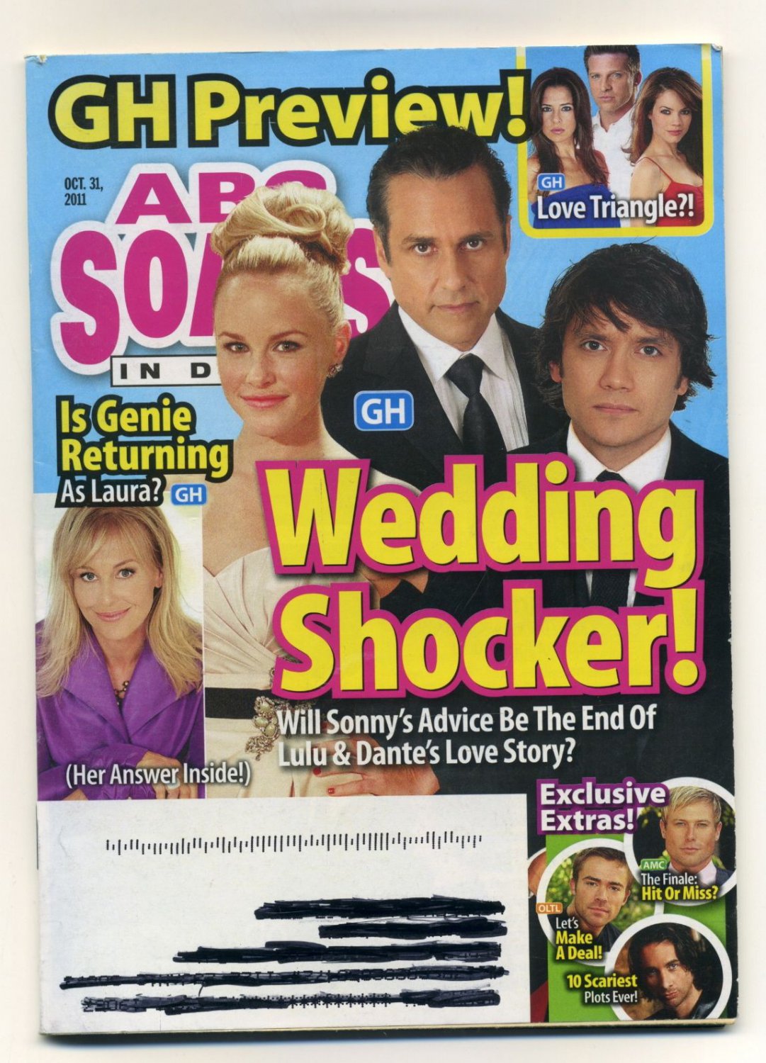 Abc Soaps In Depth October 31, 2011 Back Issues