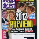 Soap Opera Digest  January 3, 2012   Back Issue