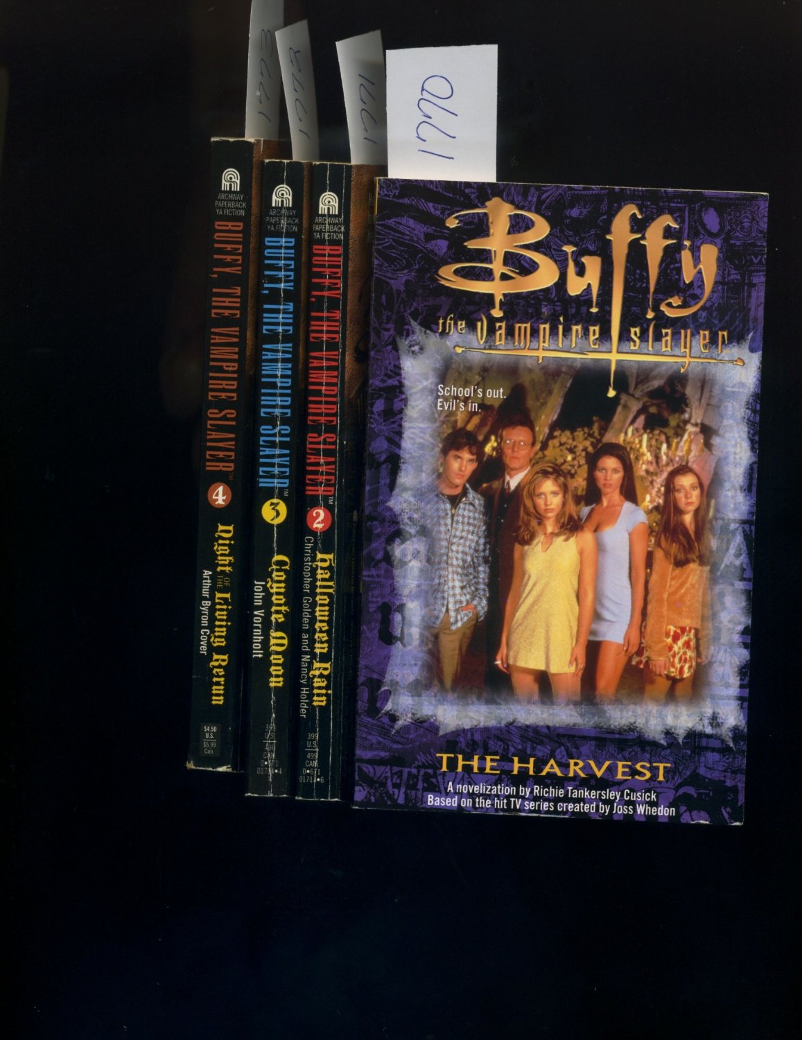 Lot of 4 Buffy the Vampire Slayer Paperback Books