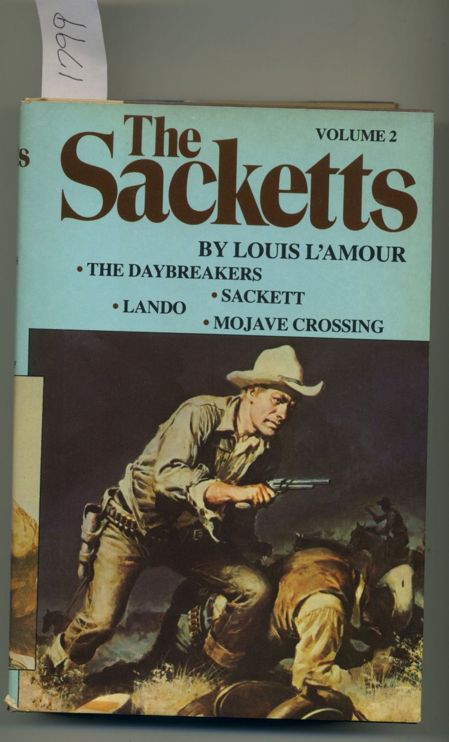 Lot Of 2 The Sacketts Vols 1 And 2 Louis L'Amour Hardcover Book Club ...