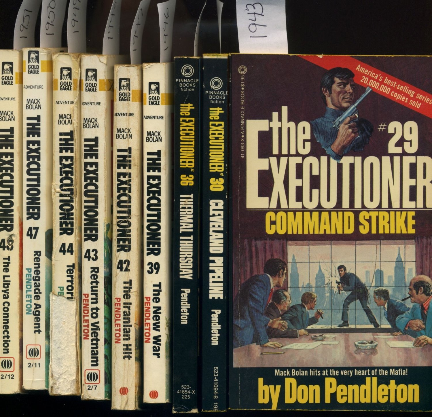 don pendleton books - l'exécuteur don pendleton