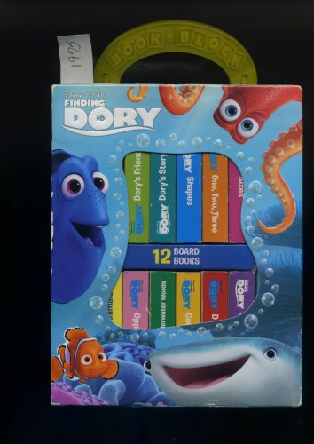 Finding Dory Set of 12 Board Books
