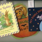 Lot of 3 Board Books The Velveteen Rabbit, Hey Diddle Diddle, Corduroy's Trick-or-Treat