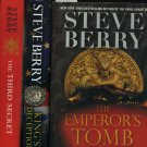 Lot of 3 Steve Berry Emperor's, King's, Third Secret Hardcover Books
