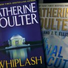 Lot of 2 Catherine Coulter Whiplash and The Final Cut HC