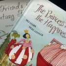 Lot of 2 Princess and the Happiness The Friends in Fantasy Forest by Ikea, written by Ulf Stark HC