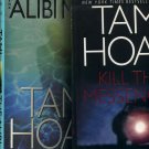Lot of 2 Tami Hoag Kill the Messenger and Alibi Man Hardcover