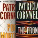 Lot of 2 Patricia Cornwell The Front and Port Mortuary Hardcover
