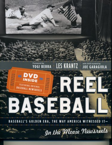 Reel Baseball Les Krantz, DVD hosted by Joe Garagiola Hardcover