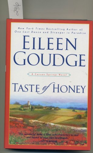 Taste of Honey A Carson Springs Novel by Eileen Goudge BCE Hardcover