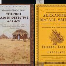 Lot of 2 Alexander McCall Smith No.1 Ladies' Detective Agency and Friends, Lovers, Chocolate