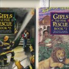 Lot of 2 Girls to the Rescue #2 and #5 by Bruce Lansky Trade Paperbacks