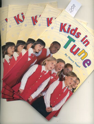 Lot of 5 Copies of Kids in Tune by Nancy Vogel