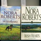 Lot of 2 Nora Roberts Irish Hearts and Irish Dreams PB