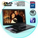 Portable DVD and Multimedia Player with 15 Inch Widescreen LCD