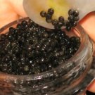 Malossol Black Caviar Russian Ossetra Caviar Black Osetra Caviar 1/2 Ounce