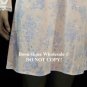 EILEEN WEST BLUE WHITE FLORAL DREAM SHORT GOWN S M L XL