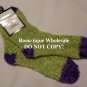 SNUGADOO TOO SUPER SO SOFT WOMEN&acirc;��S FUZZY SOCKS SIZE 9-11 STRIPE OR SOLID MULTI