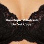 LEADING LADY SCALLOPED LACE UNDERWIRE FULL FIGURE BRA #5044 $39 BLACK WHITE NUDE