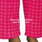 HUE SUPER SOFT PINK POLKA DOT ELASTIC WAIST PAJAMA LOUNGE PANT $40